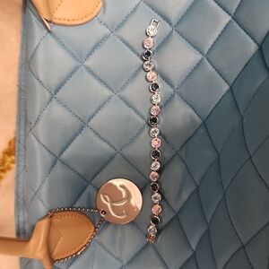 Touchstone Crystal sky ice bracelet